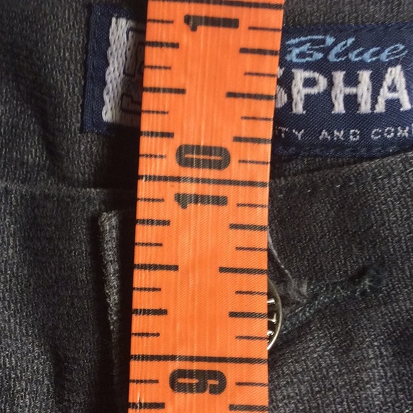 Blue Asphalt quality and comfort Dark Charcoal Grey Cargo Denim Jeans - Picture 12 of 16
